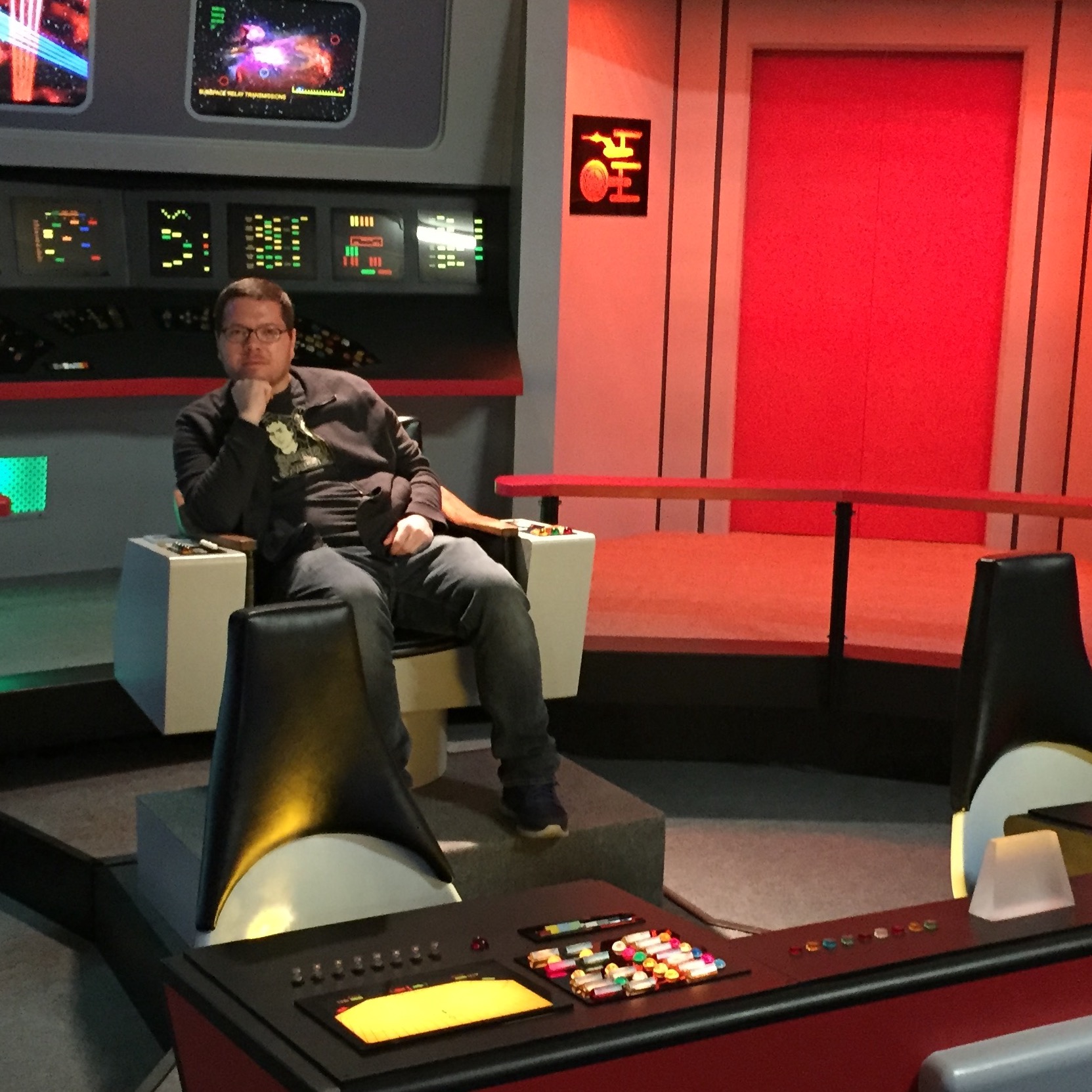 Kevin on the Enterprise